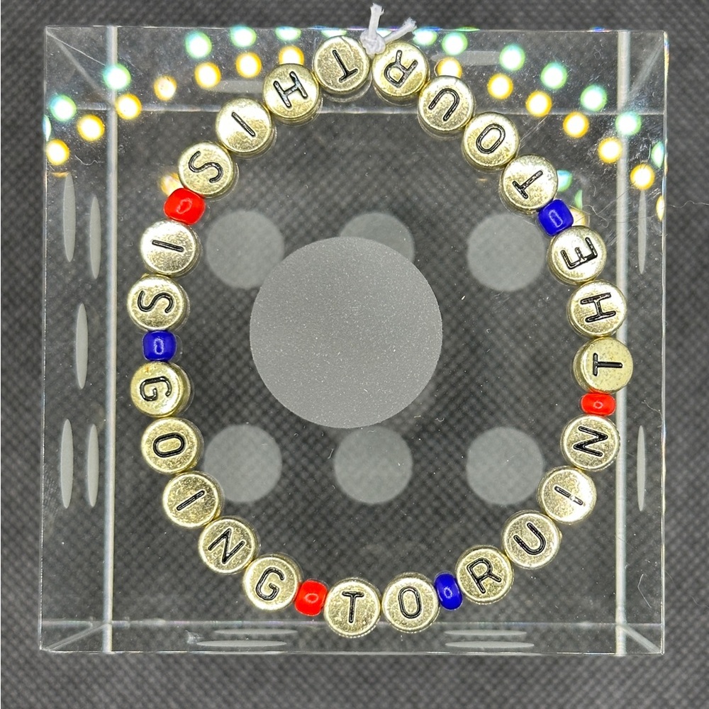 Justin Timberlake The Forget Tomorrow World Tour Friendship Bracelet